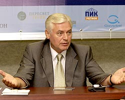 Первый заместитель председателя правительства Московской области Александр Горностаев